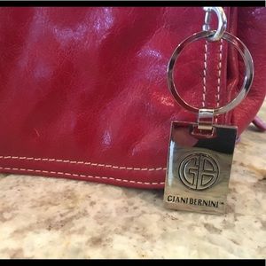 Red Gianni Bianni Leather Purse